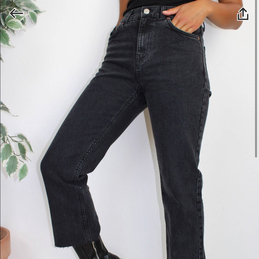 ASOS Crop Kick Flare Jeans